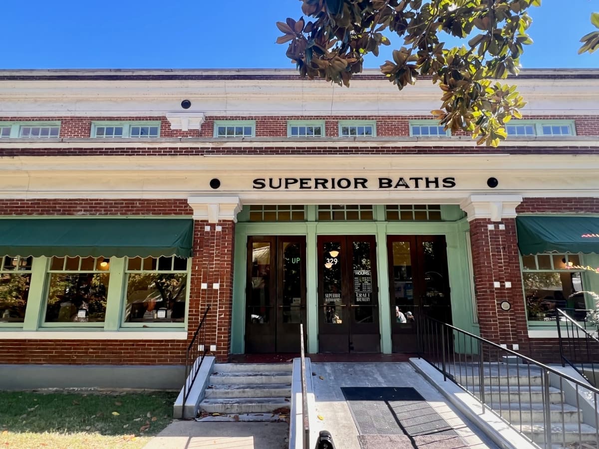 Superior Bathhouse Brewery in Hot Springs Arkansas