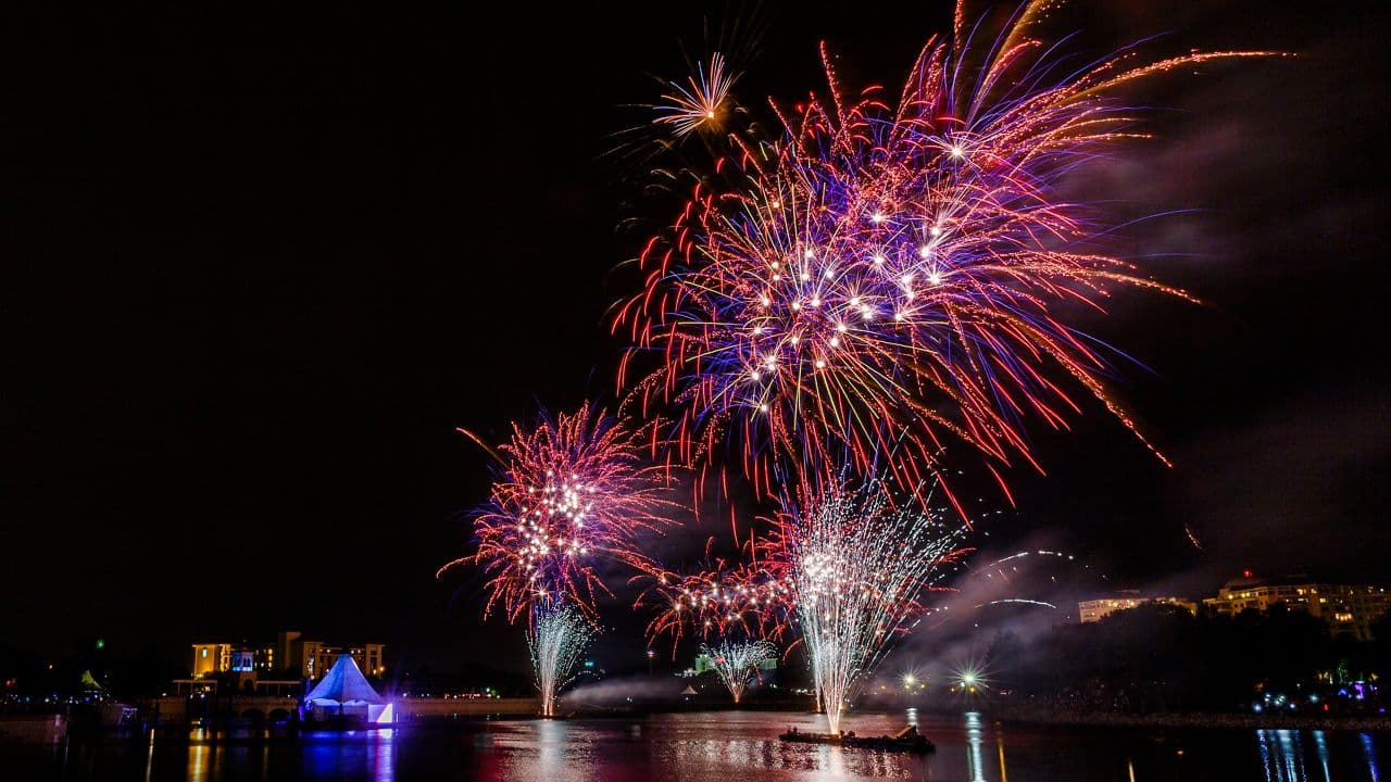Hot Springs Independence Day Fireworks Display