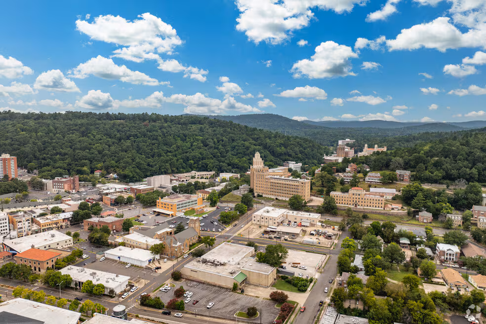 The downtown Hot Springs strip locals say visitors overlook.