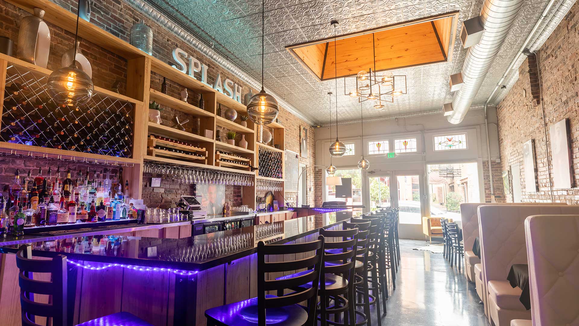 Splash Wine Bar on Ouachita Avenue in Hot Springs